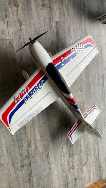 Multiplex Acro Master Servos Motor Regler Propeller flugfertig