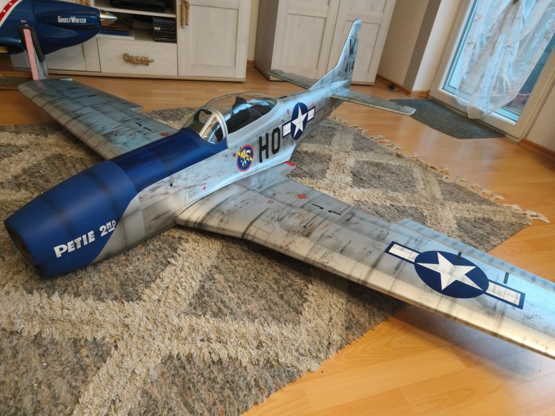 Verkaufe neue Phönix Mustang P-51D 2220mm spw.