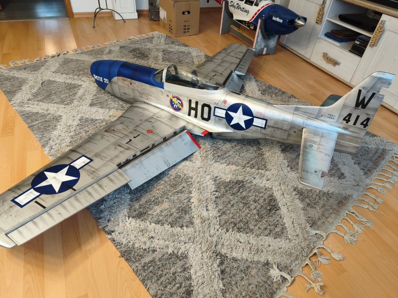 Verkaufe neue Phönix Mustang P-51D 2220mm spw.