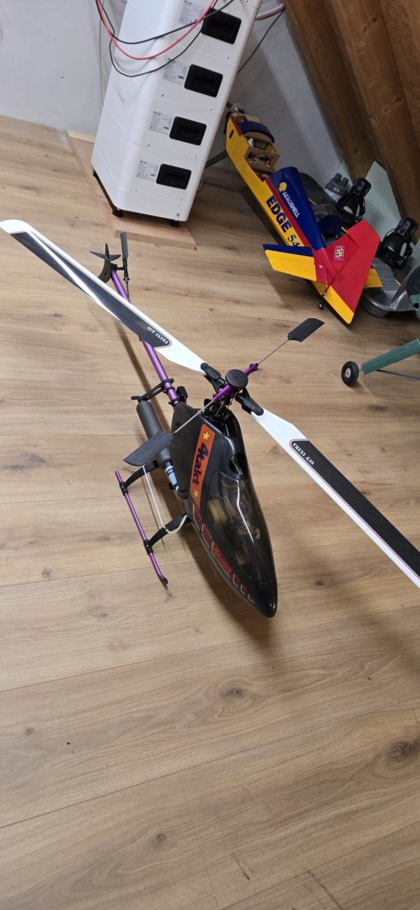 Hubschrauber, Heli-Trainer mit Verbrenner