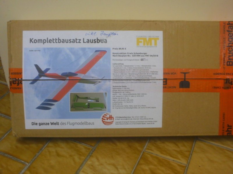 Komplettbausatz Lausbua inkl. Bauplan