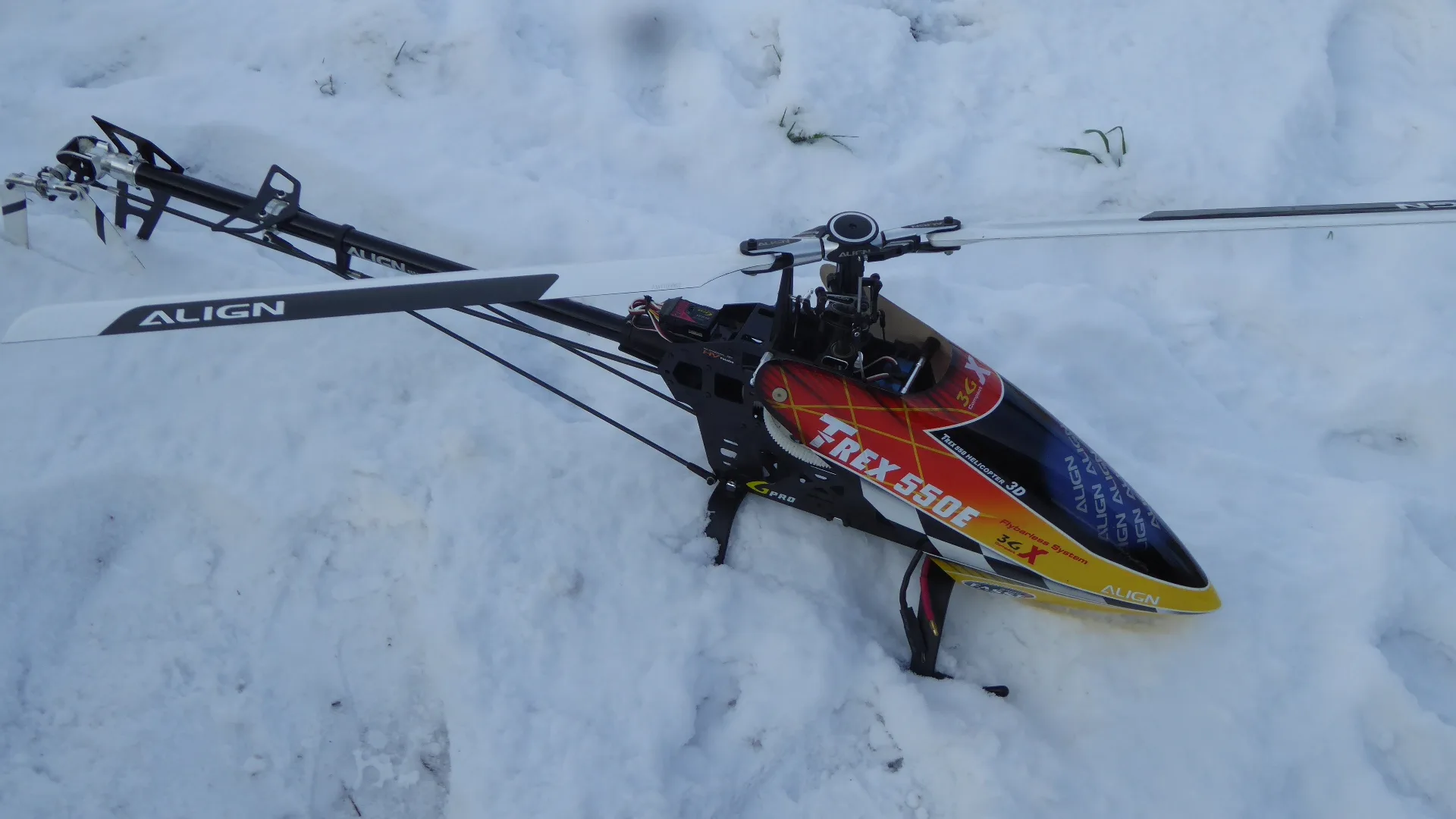 2 x Align T-Rex 550 E