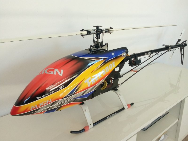 Align T-Rex 600 ESP DFC 6S +viele Ersatzteile Flugfertig