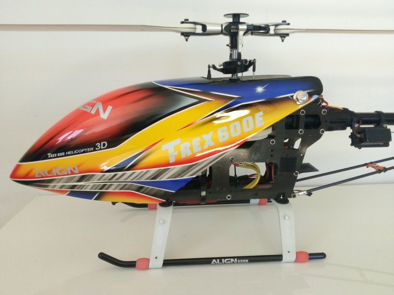 Align T-Rex 600 ESP DFC 6S +viele Ersatzteile Flugfertig