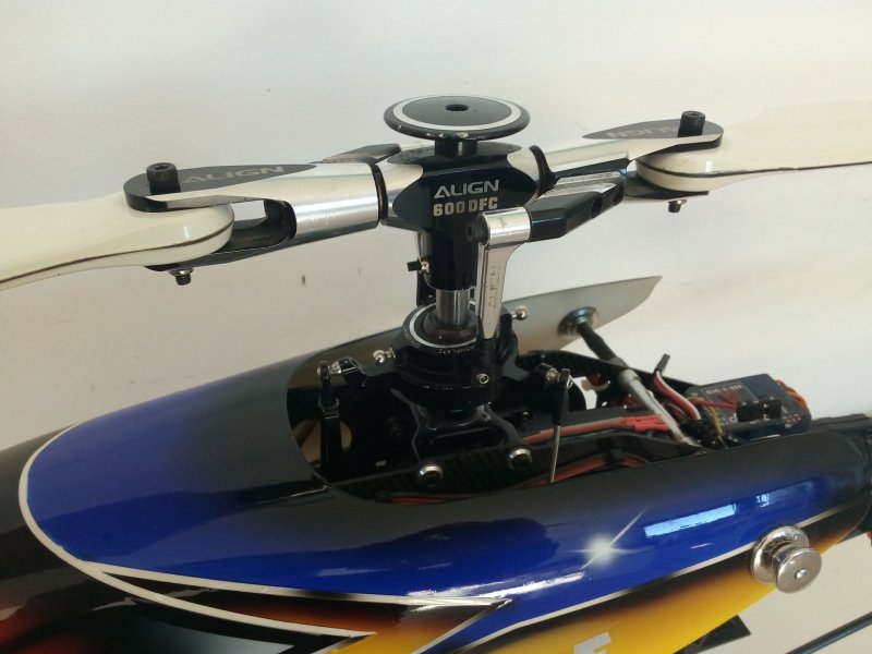 Align T-Rex 600 ESP DFC 6S +viele Ersatzteile Flugfertig