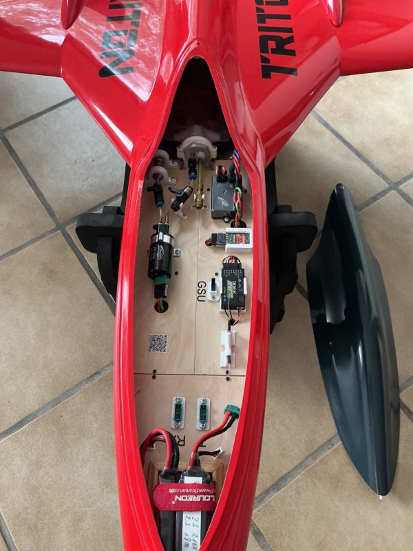 Paritech Triton Jet Kingtech K60 flugfertig, ungeflogen!