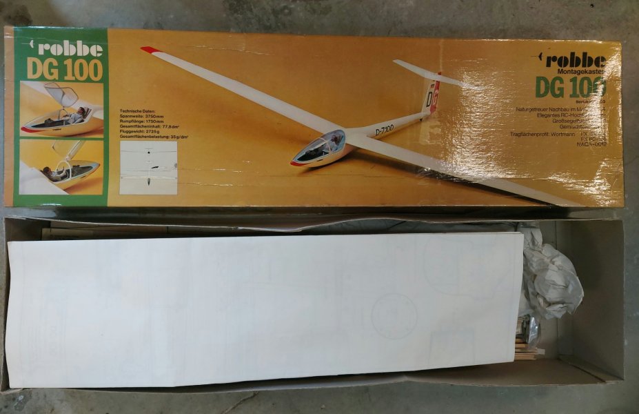 Robbe DG-100 1/4 scale bausatz