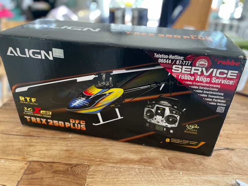 ALIGN Trex 250 DFC Plus RTF also inkl Sender 2,4 GHz
