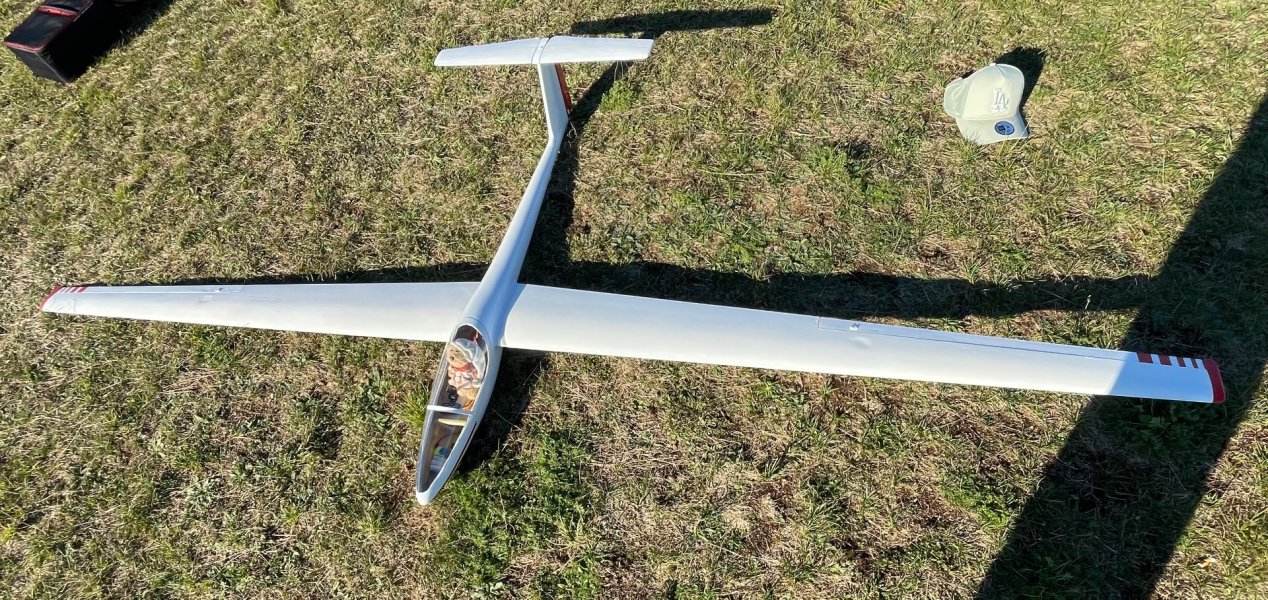Segelflugzeug, Speed-Astir, Wik 310 cm Spannweite