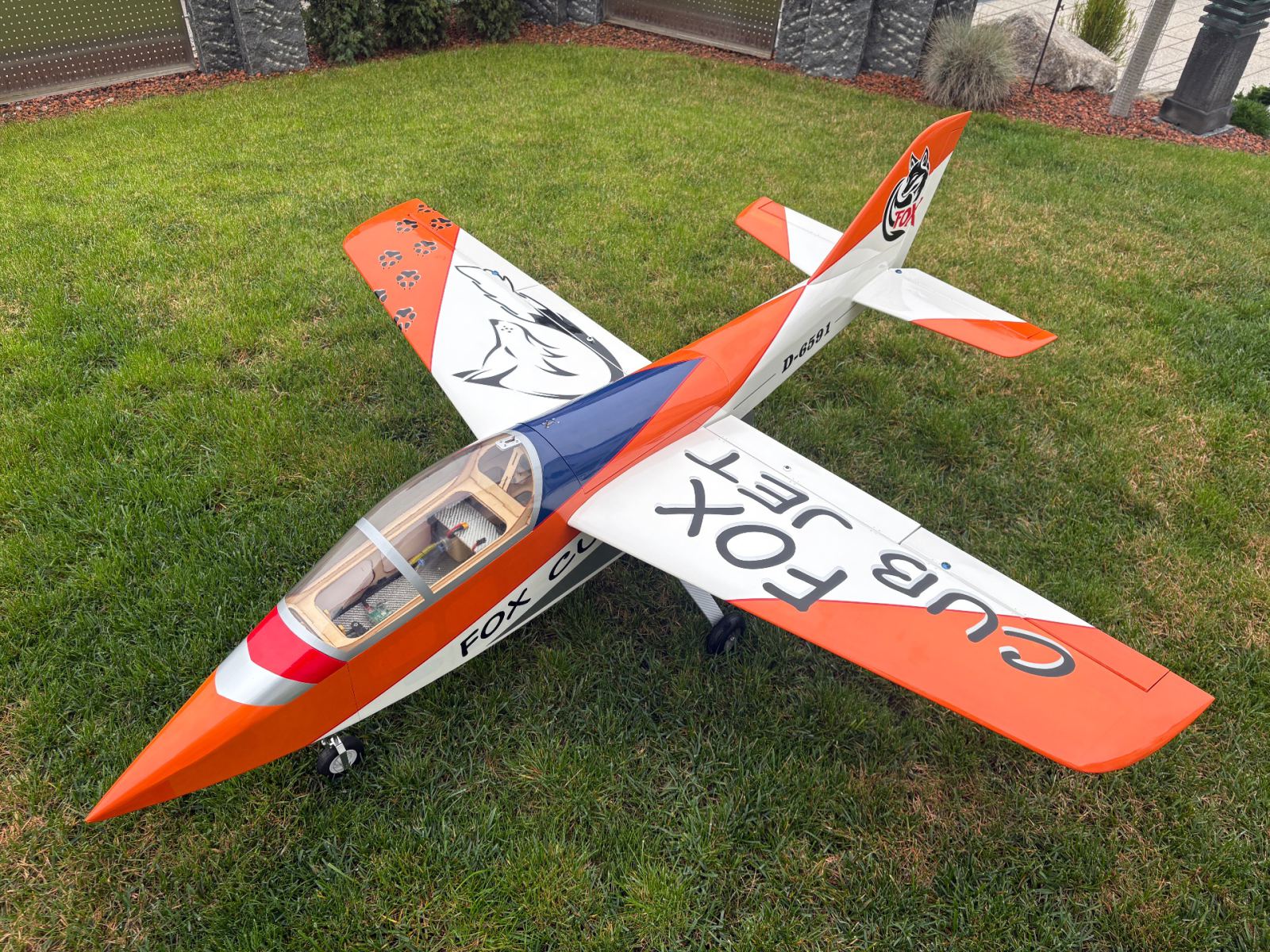 Fox Cub Jet, für Turbine 45 Nm-90 Nm -flugfertig–