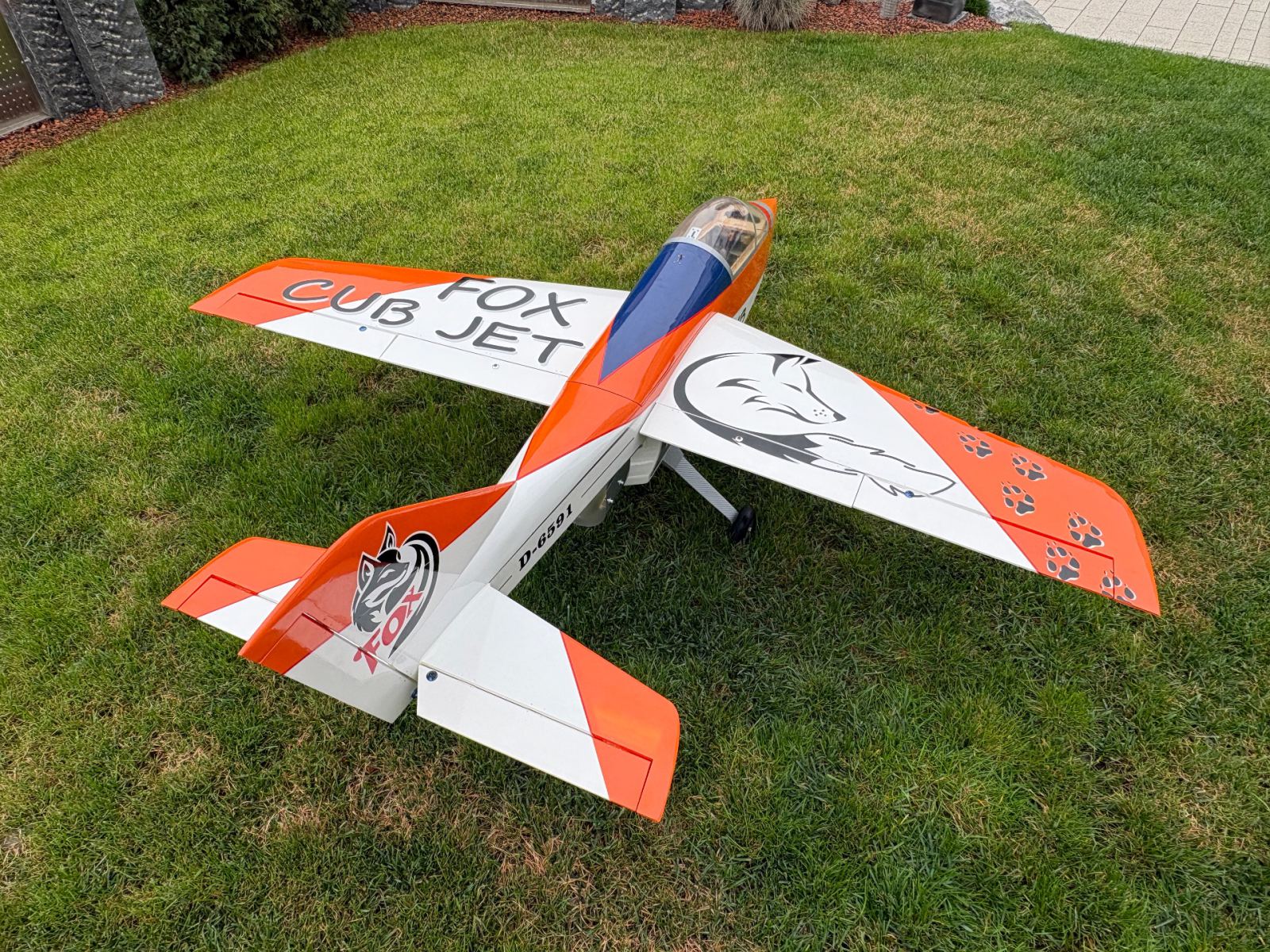 Fox Cub Jet, für Turbine 45 Nm-90 Nm -flugfertig–